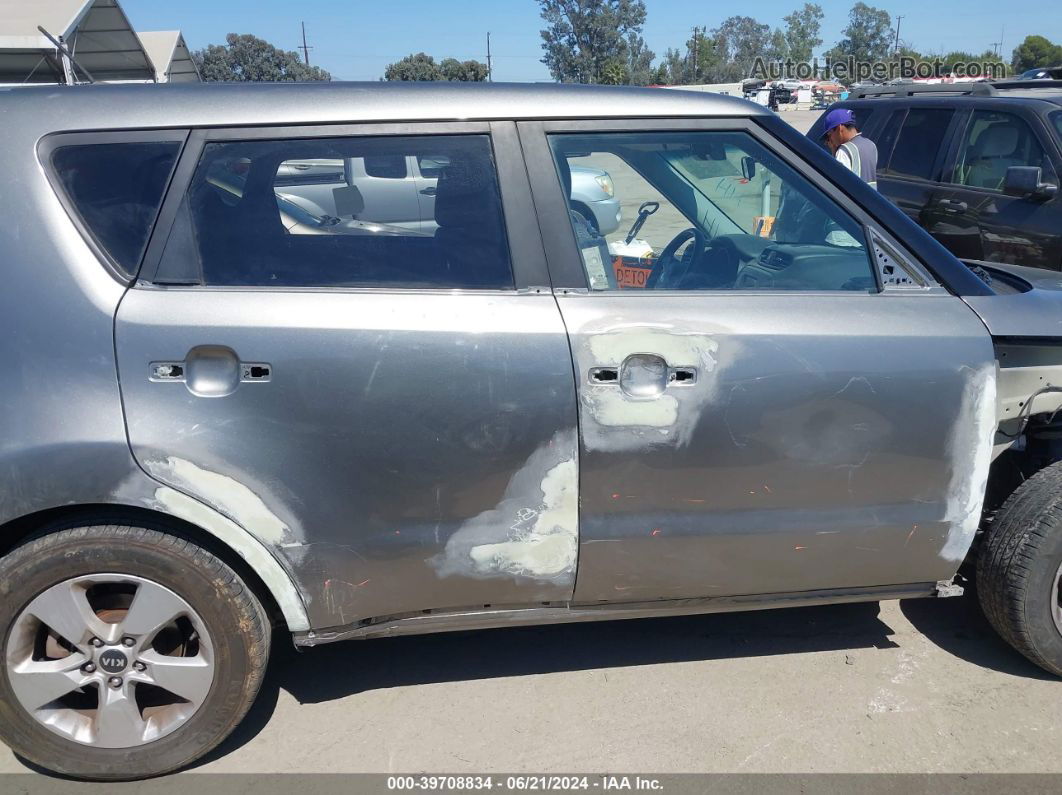 2019 Kia Soul   Gray vin: KNDJN2A25K7683504