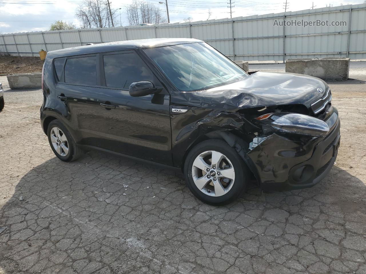 2019 Kia Soul  Черный vin: KNDJN2A25K7697659