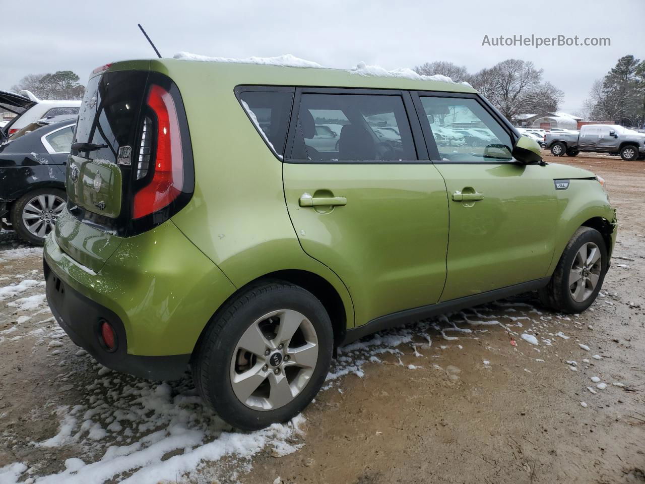 2019 Kia Soul  Green vin: KNDJN2A25K7912294