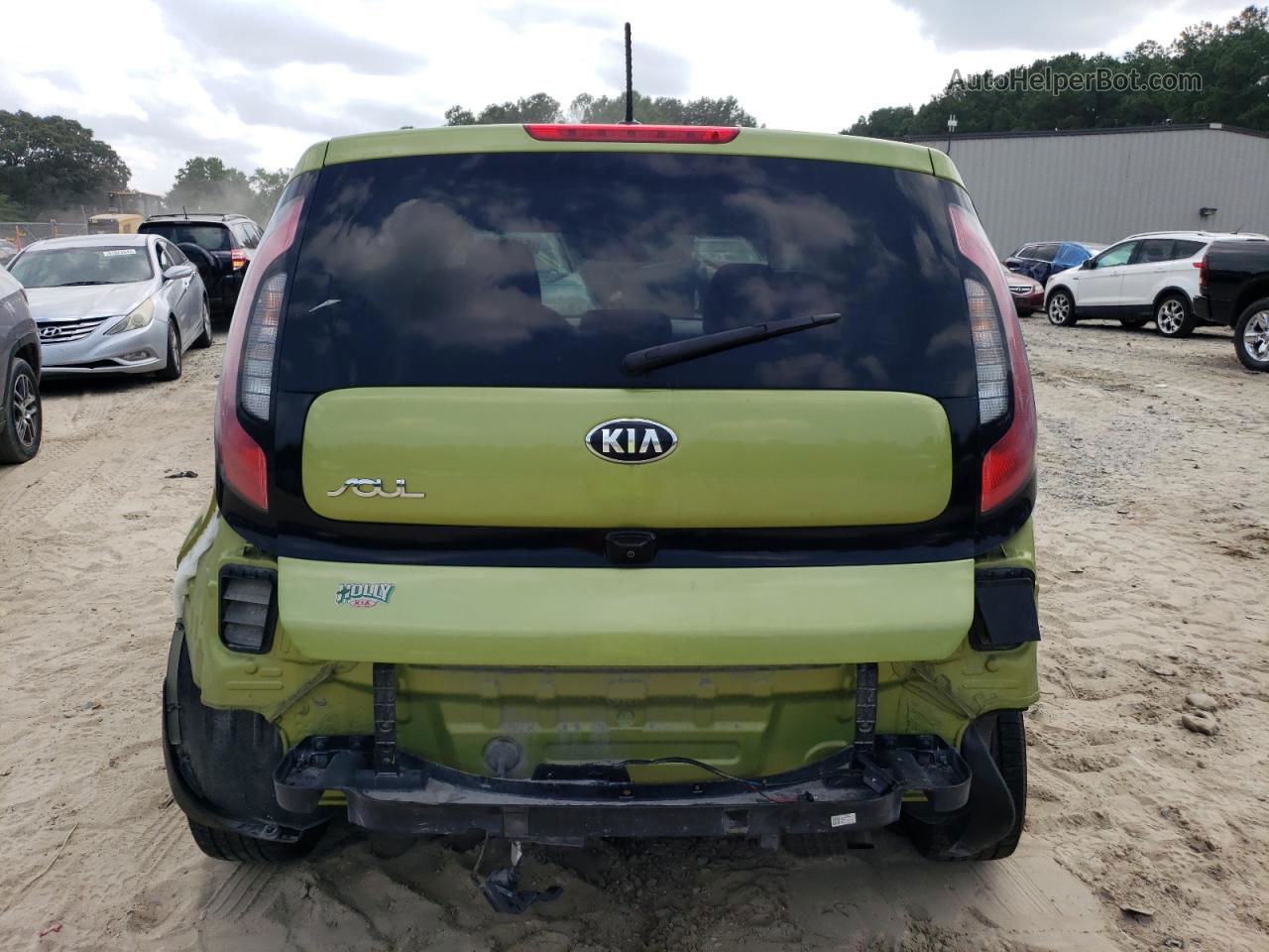 2019 Kia Soul  Green vin: KNDJN2A25K7916765