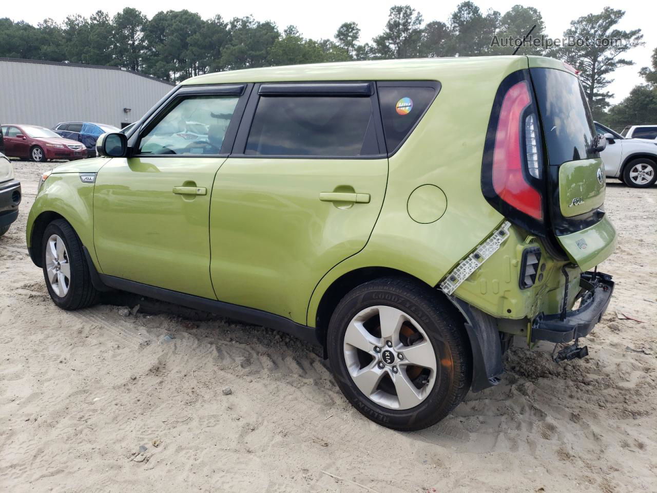 2019 Kia Soul  Green vin: KNDJN2A25K7916765