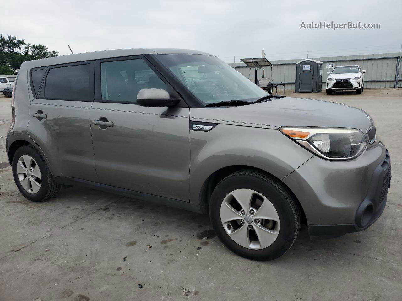 2016 Kia Soul  Gray vin: KNDJN2A26G7245064