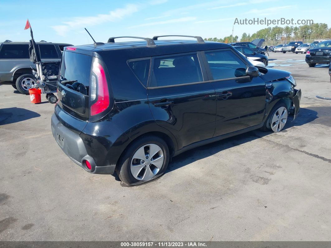 2016 Kia Soul Black vin: KNDJN2A26G7265881