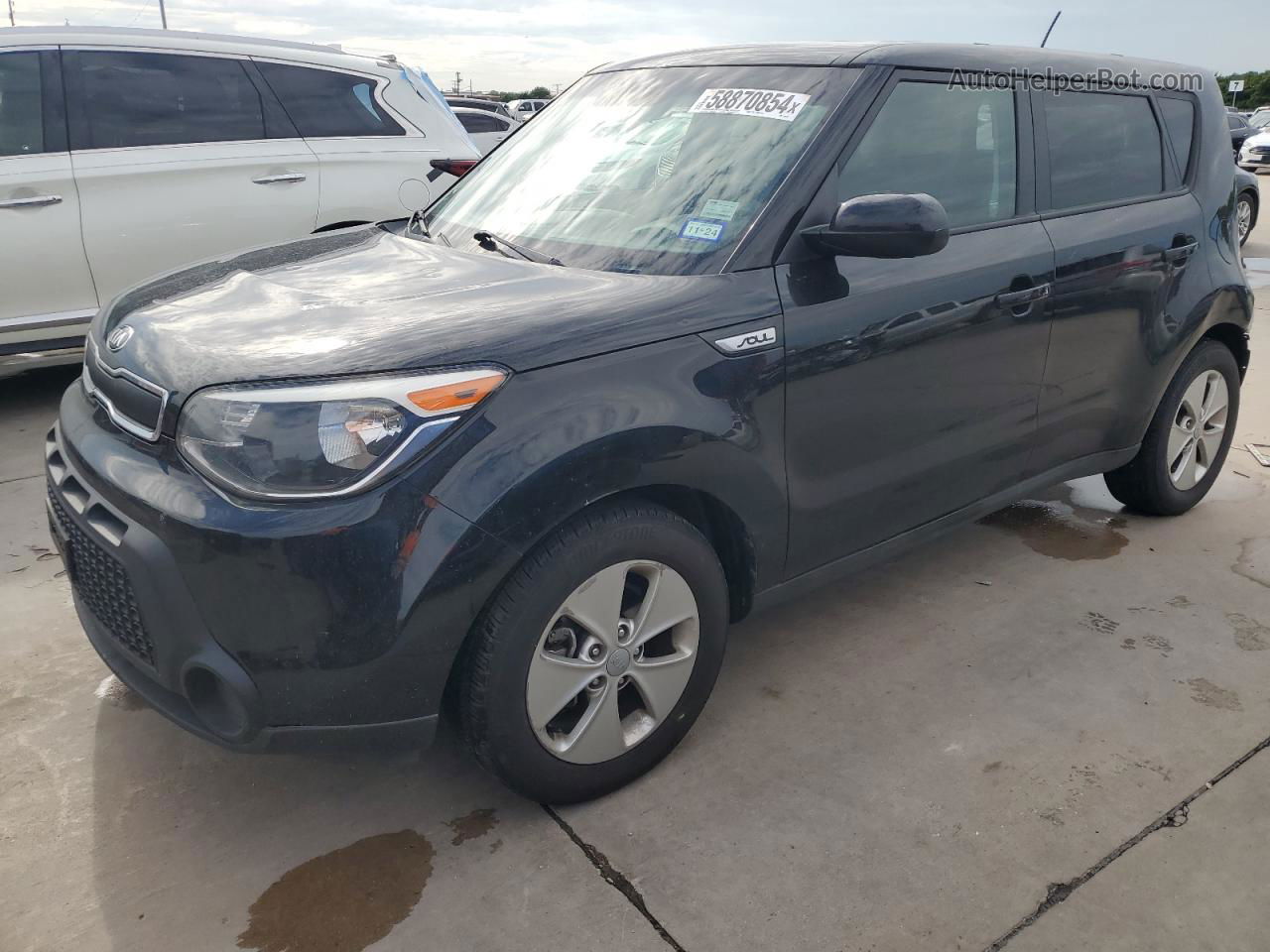 2016 Kia Soul  Black vin: KNDJN2A26G7266786