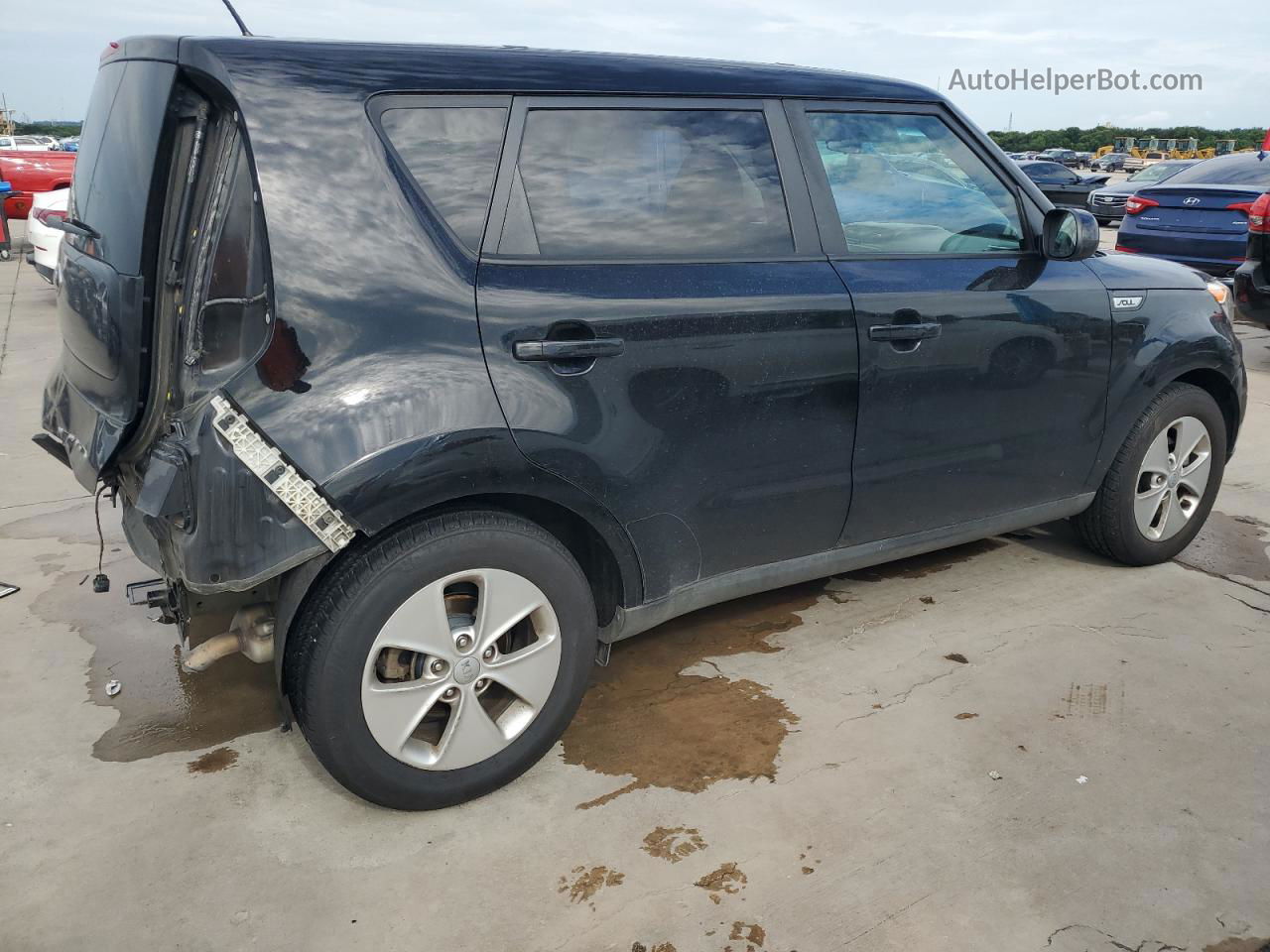 2016 Kia Soul  Black vin: KNDJN2A26G7266786