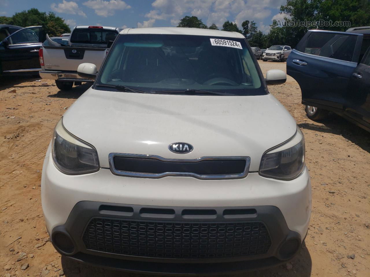 2016 Kia Soul  Белый vin: KNDJN2A26G7273981