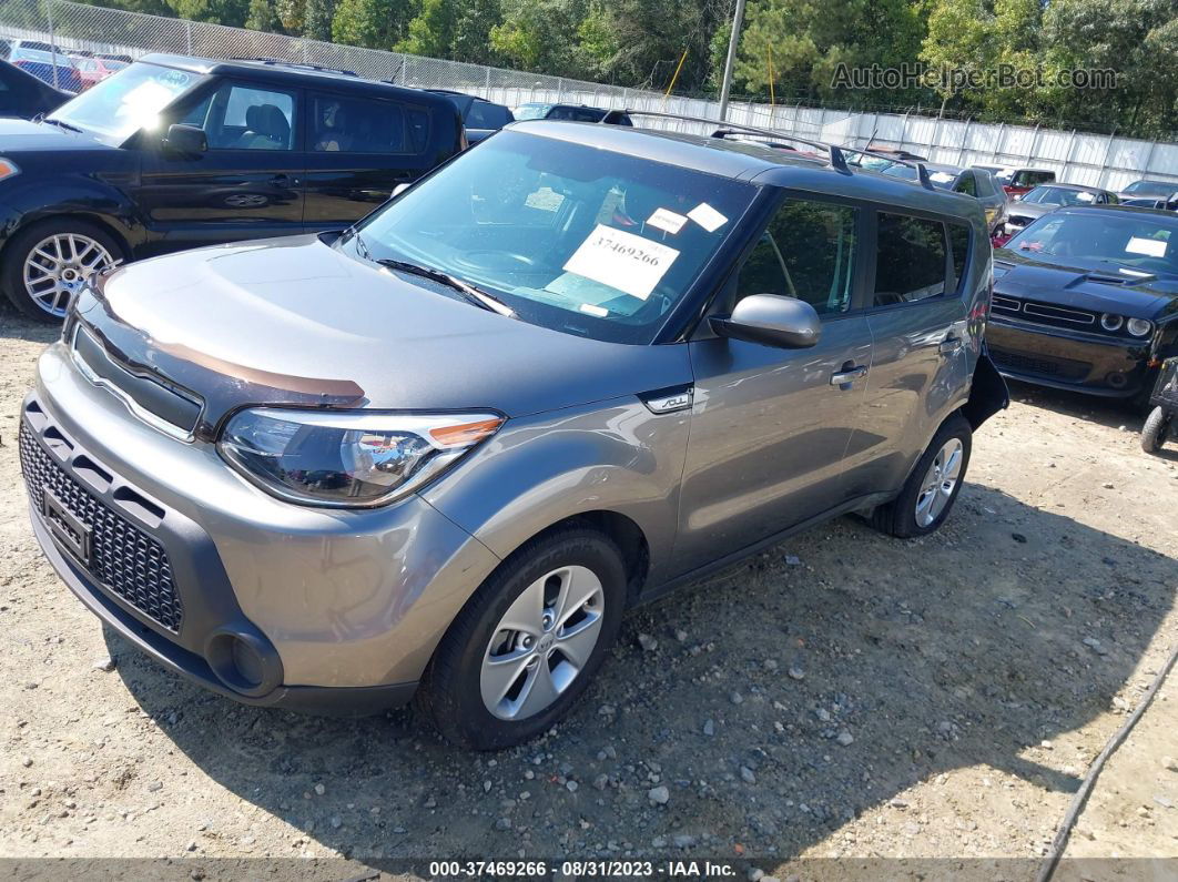 2016 Kia Soul Серый vin: KNDJN2A26G7304680