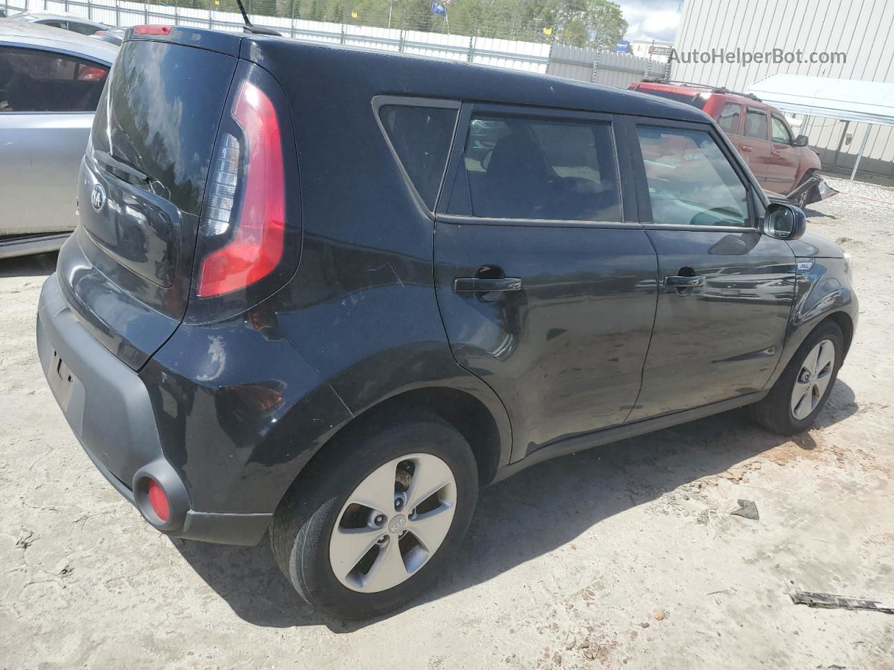 2016 Kia Soul  Black vin: KNDJN2A26G7315615