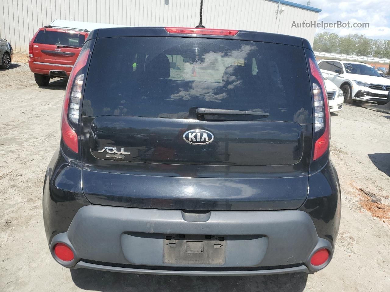 2016 Kia Soul  Черный vin: KNDJN2A26G7315615