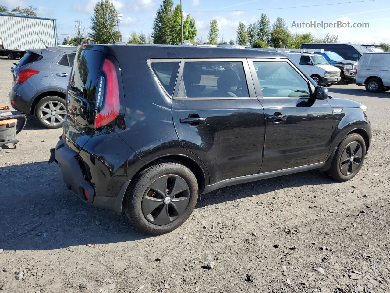 2016 Kia Soul  Black vin: KNDJN2A26G7345780