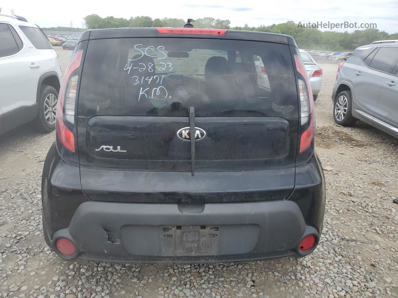 2016 Kia Soul  Black vin: KNDJN2A26G7349019