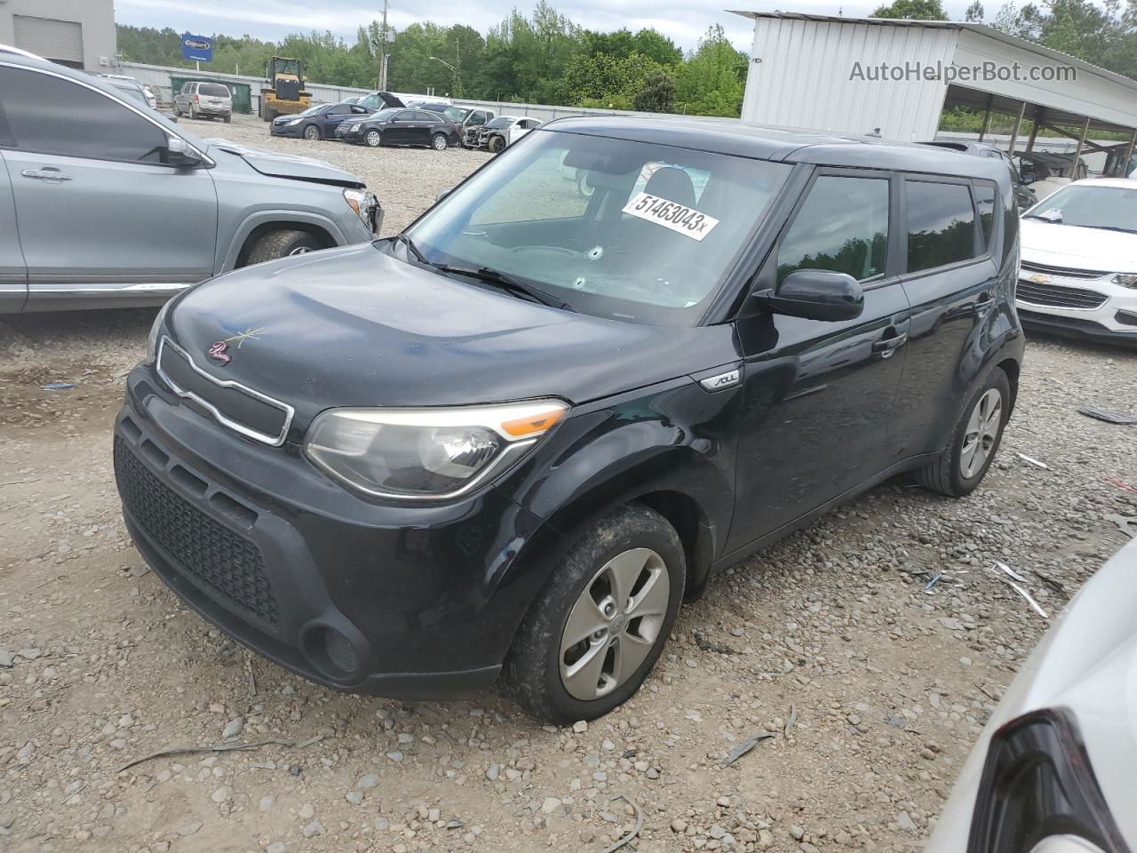 2016 Kia Soul  Black vin: KNDJN2A26G7349019