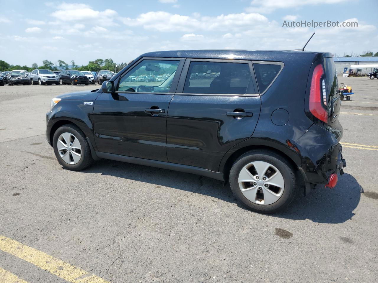 2016 Kia Soul  Черный vin: KNDJN2A26G7387172