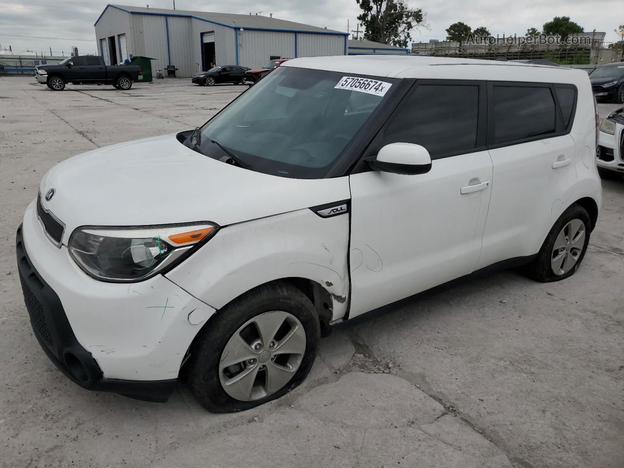 2016 Kia Soul  Белый vin: KNDJN2A26G7395577