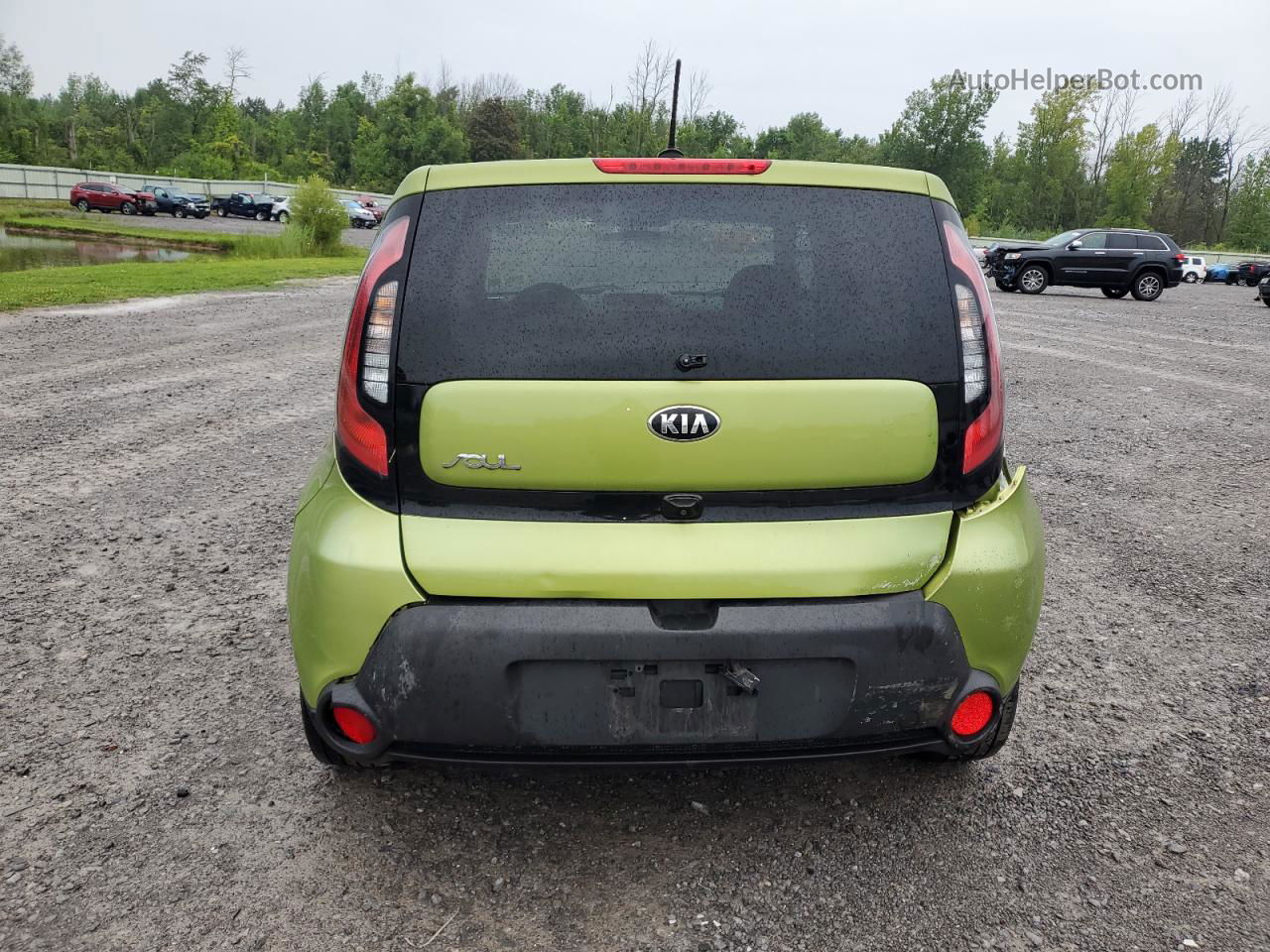 2016 Kia Soul  Зеленый vin: KNDJN2A26G7828105