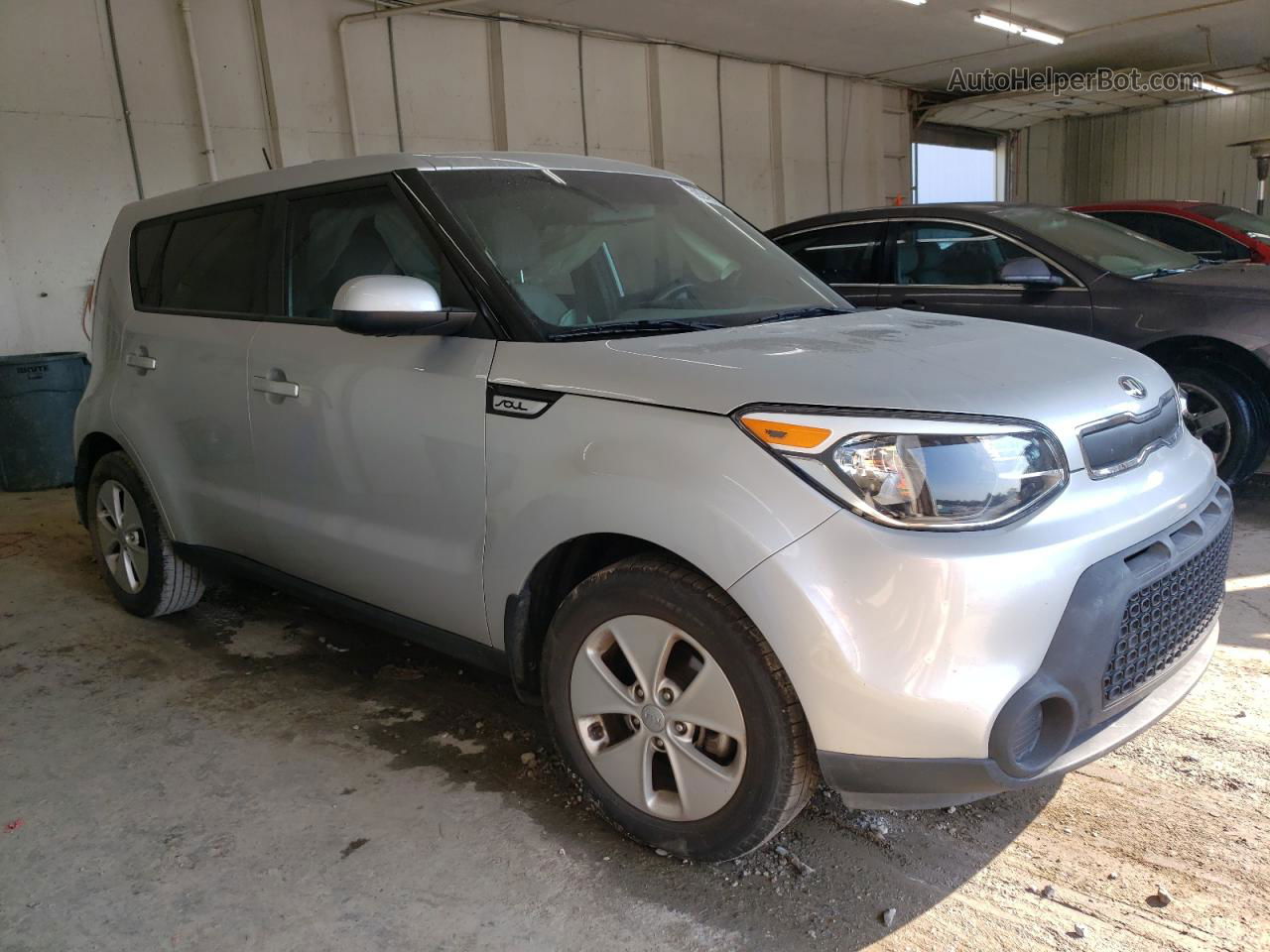 2016 Kia Soul  Silver vin: KNDJN2A26G7875229