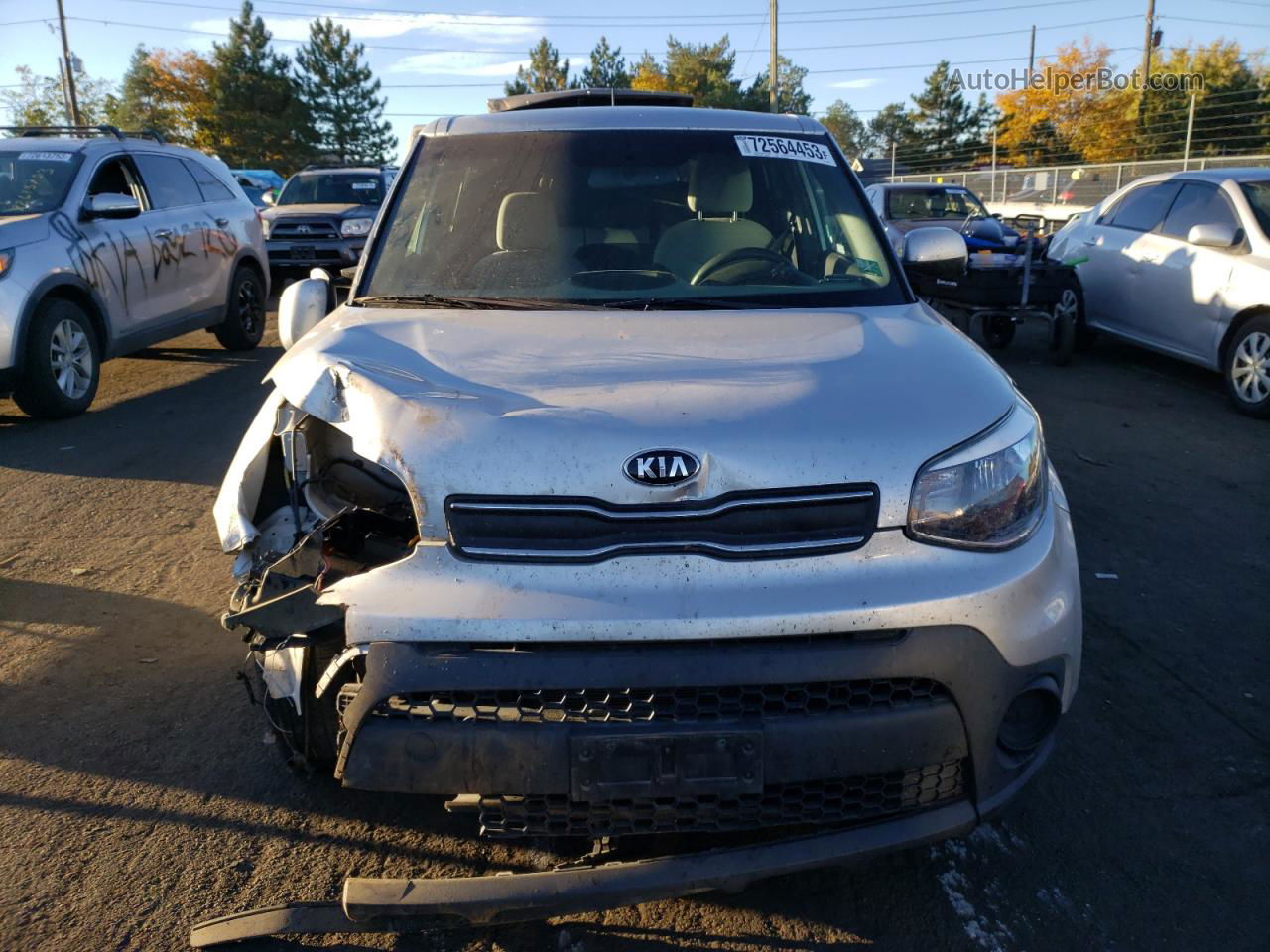 2019 Kia Soul  Silver vin: KNDJN2A26K7010818