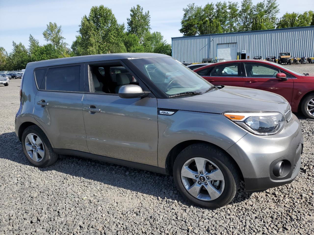 2019 Kia Soul  Gray vin: KNDJN2A26K7674861