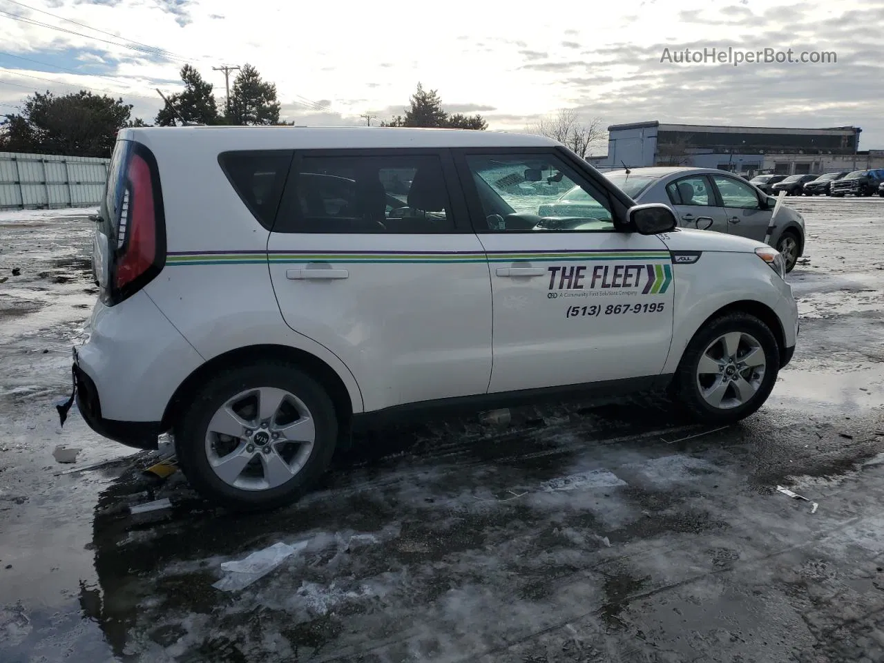 2019 Kia Soul  White vin: KNDJN2A26K7688470