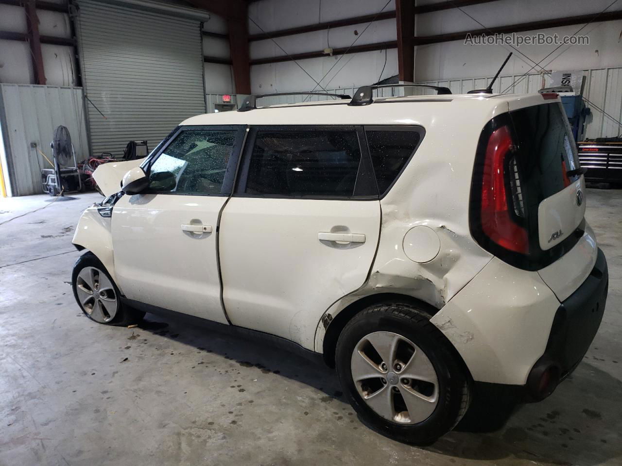 2016 Kia Soul  White vin: KNDJN2A27G7251326