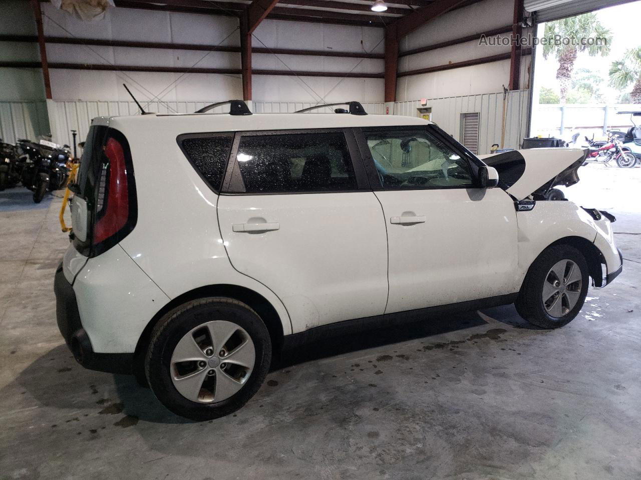 2016 Kia Soul  White vin: KNDJN2A27G7251326