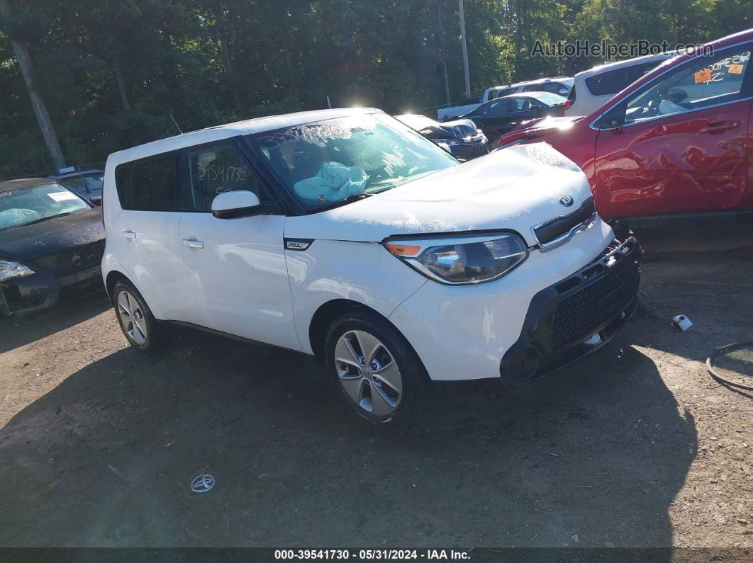 2016 Kia Soul ! White vin: KNDJN2A27G7251357