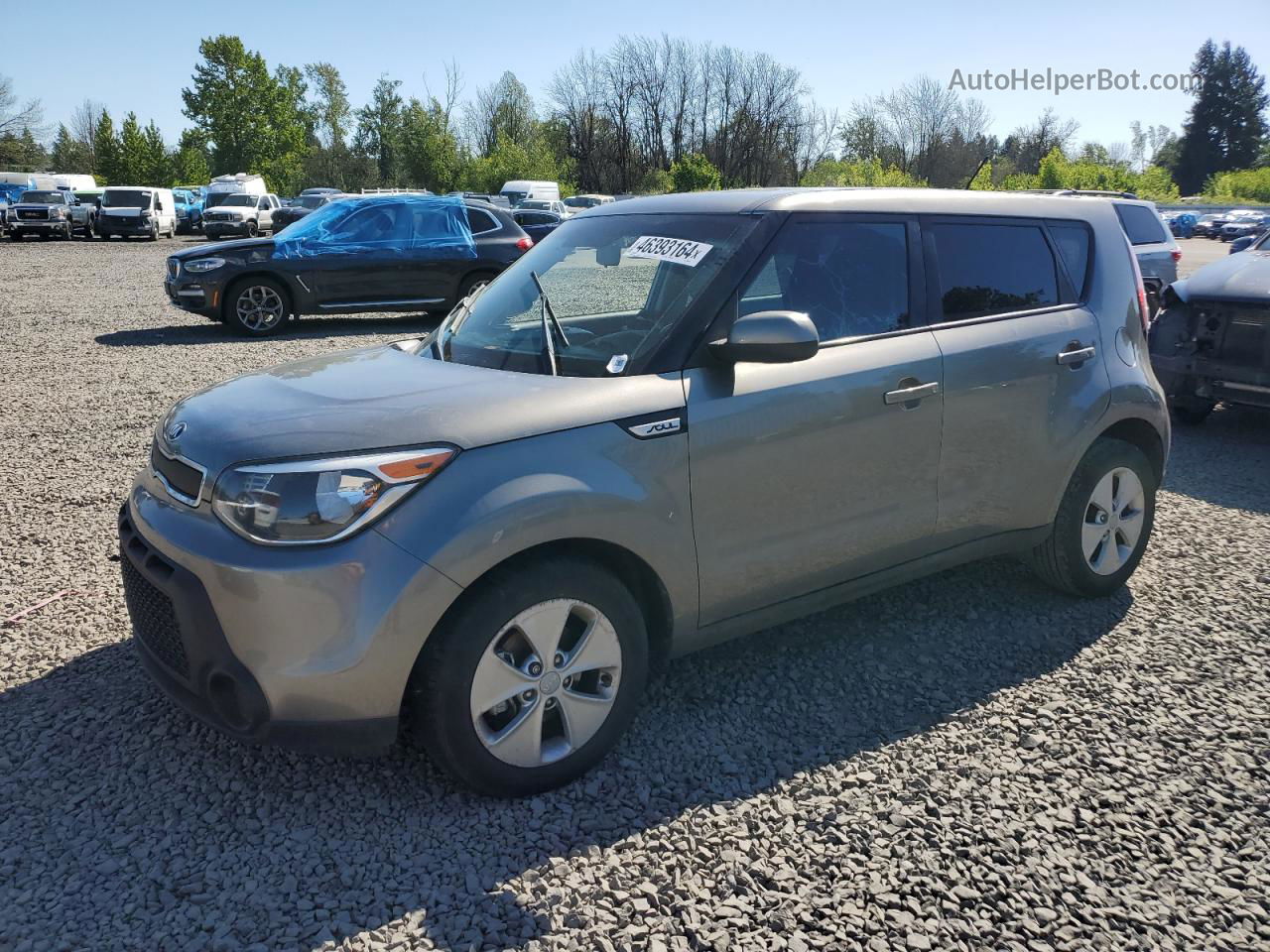 2016 Kia Soul  Угольный vin: KNDJN2A27G7300878