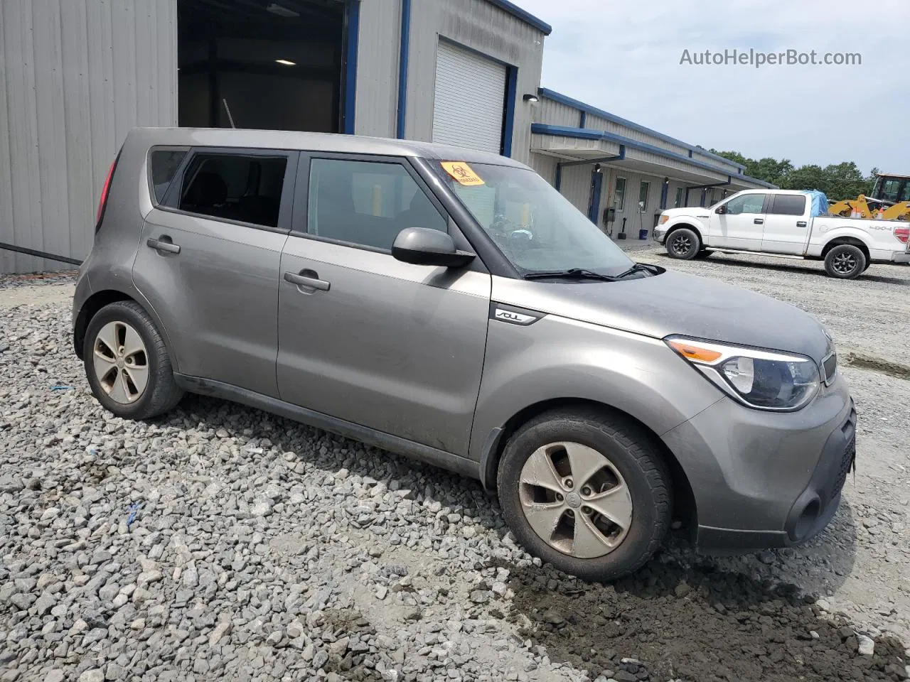 2016 Kia Soul  Gray vin: KNDJN2A27G7382322