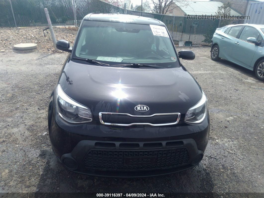 2016 Kia Soul   Черный vin: KNDJN2A27G7383602