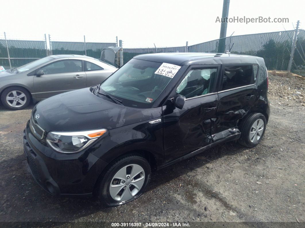 2016 Kia Soul   Черный vin: KNDJN2A27G7383602