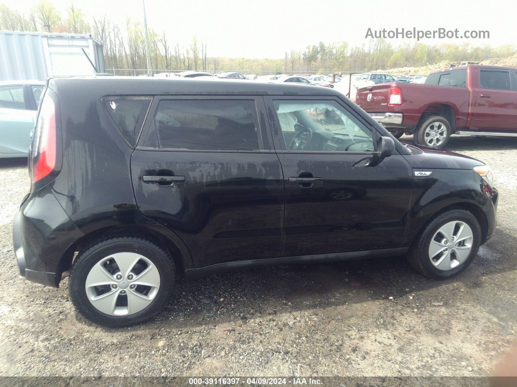 2016 Kia Soul   Черный vin: KNDJN2A27G7383602