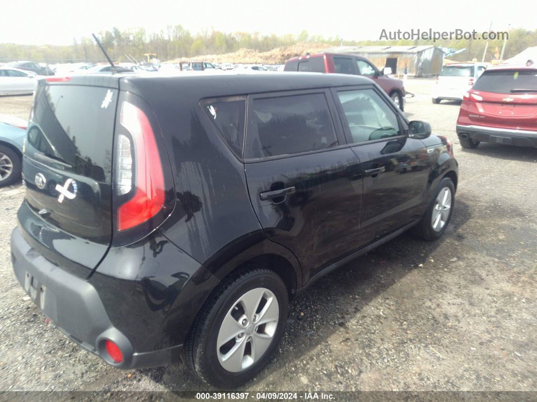 2016 Kia Soul   Черный vin: KNDJN2A27G7383602