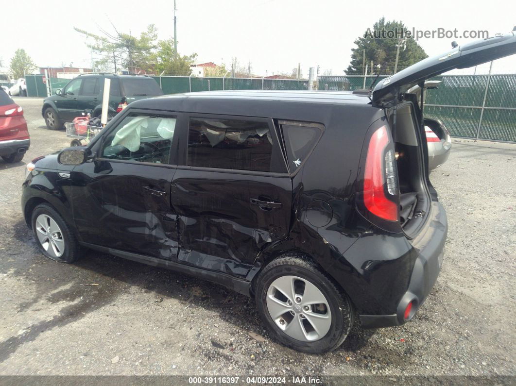 2016 Kia Soul   Черный vin: KNDJN2A27G7383602