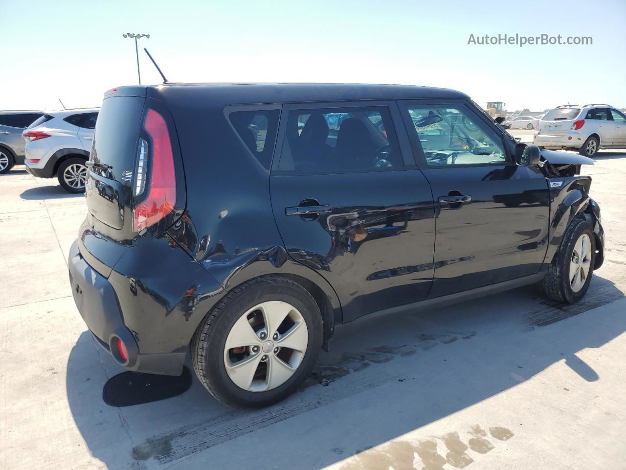 2016 Kia Soul  Black vin: KNDJN2A27G7394969