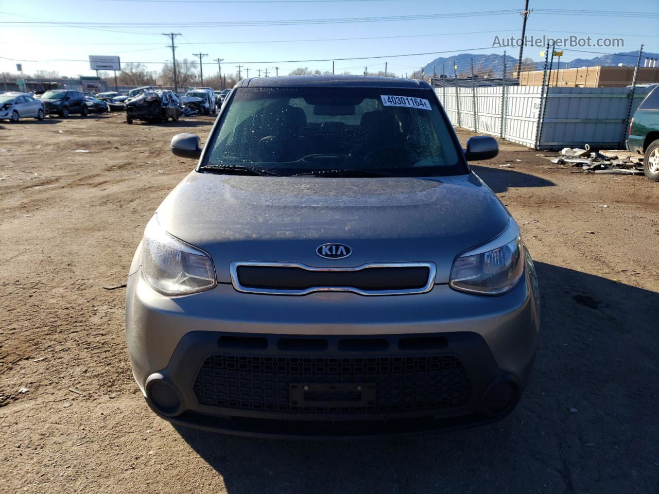 2016 Kia Soul  Gray vin: KNDJN2A27G7397239