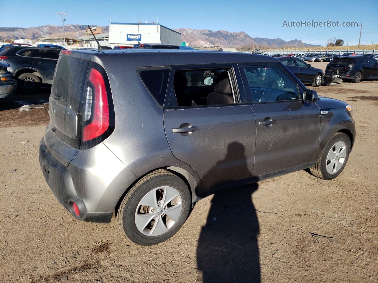 2016 Kia Soul  Gray vin: KNDJN2A27G7397239