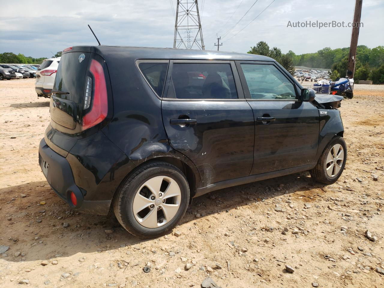 2016 Kia Soul  Black vin: KNDJN2A27G7834639