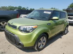 2016 Kia Soul  Зеленый vin: KNDJN2A27G7844779