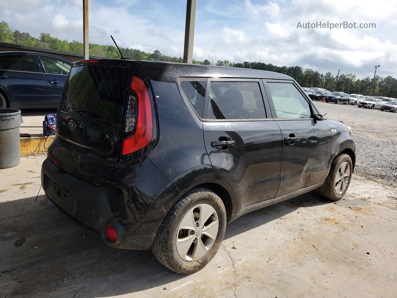 2016 Kia Soul  Черный vin: KNDJN2A27G7849349