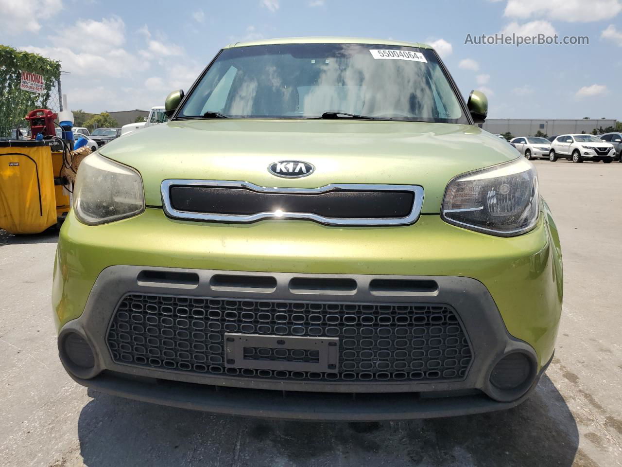 2016 Kia Soul  Green vin: KNDJN2A27G7849920