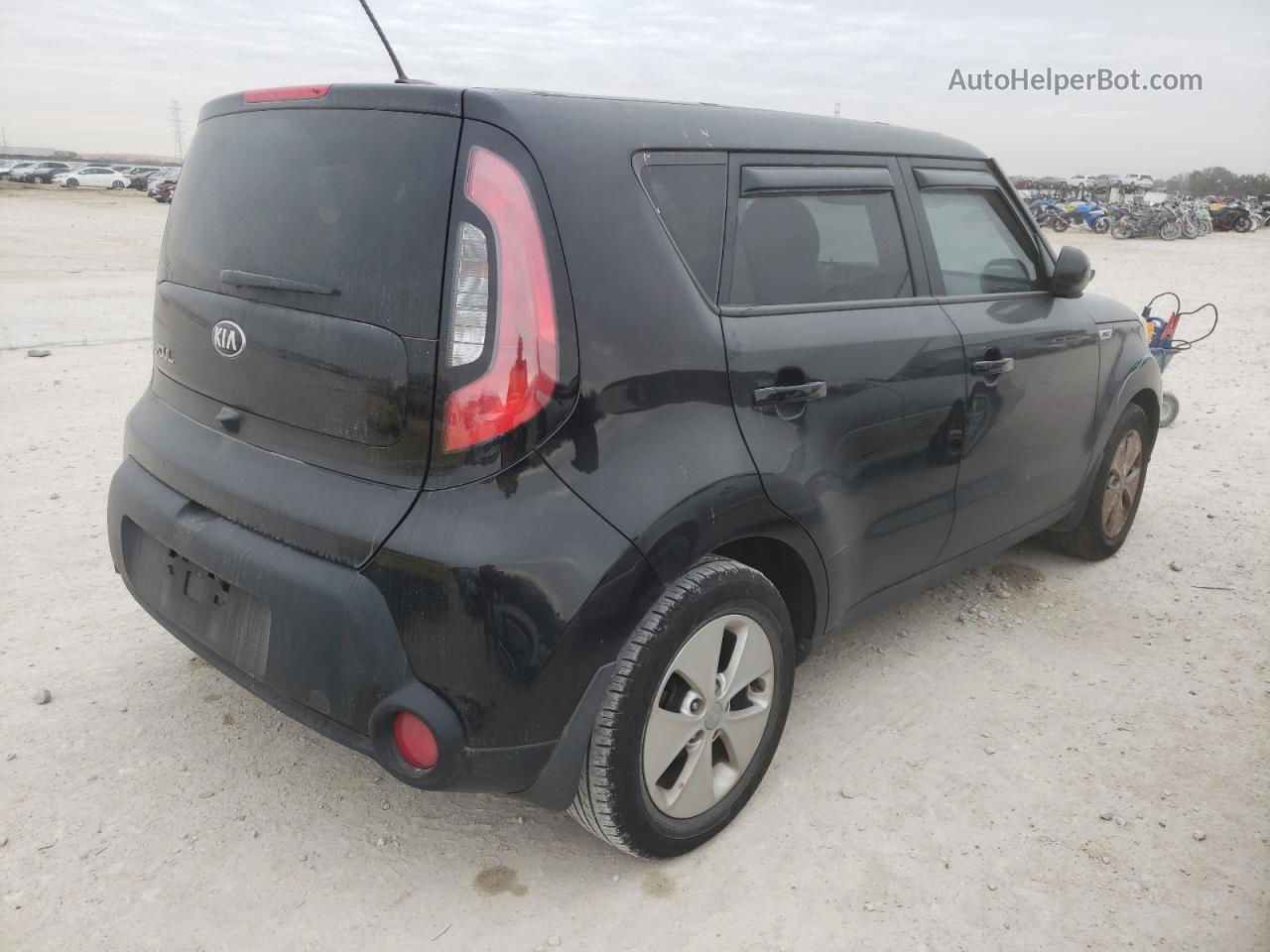 2016 Kia Soul  Черный vin: KNDJN2A27G7856432