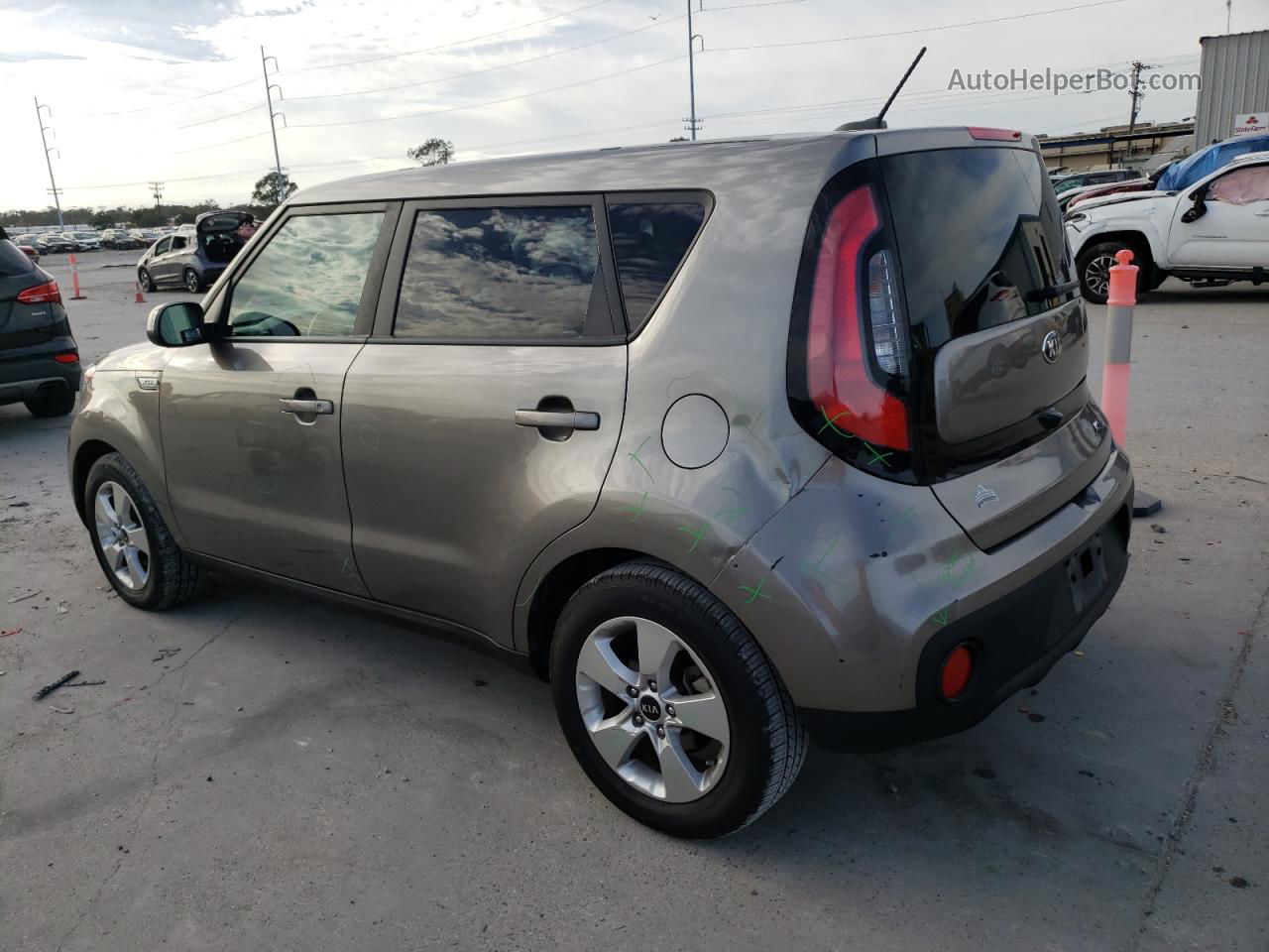 2019 Kia Soul  Gray vin: KNDJN2A27K7025764