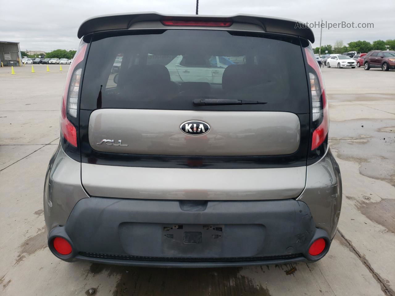 2016 Kia Soul  Серый vin: KNDJN2A28G7244675