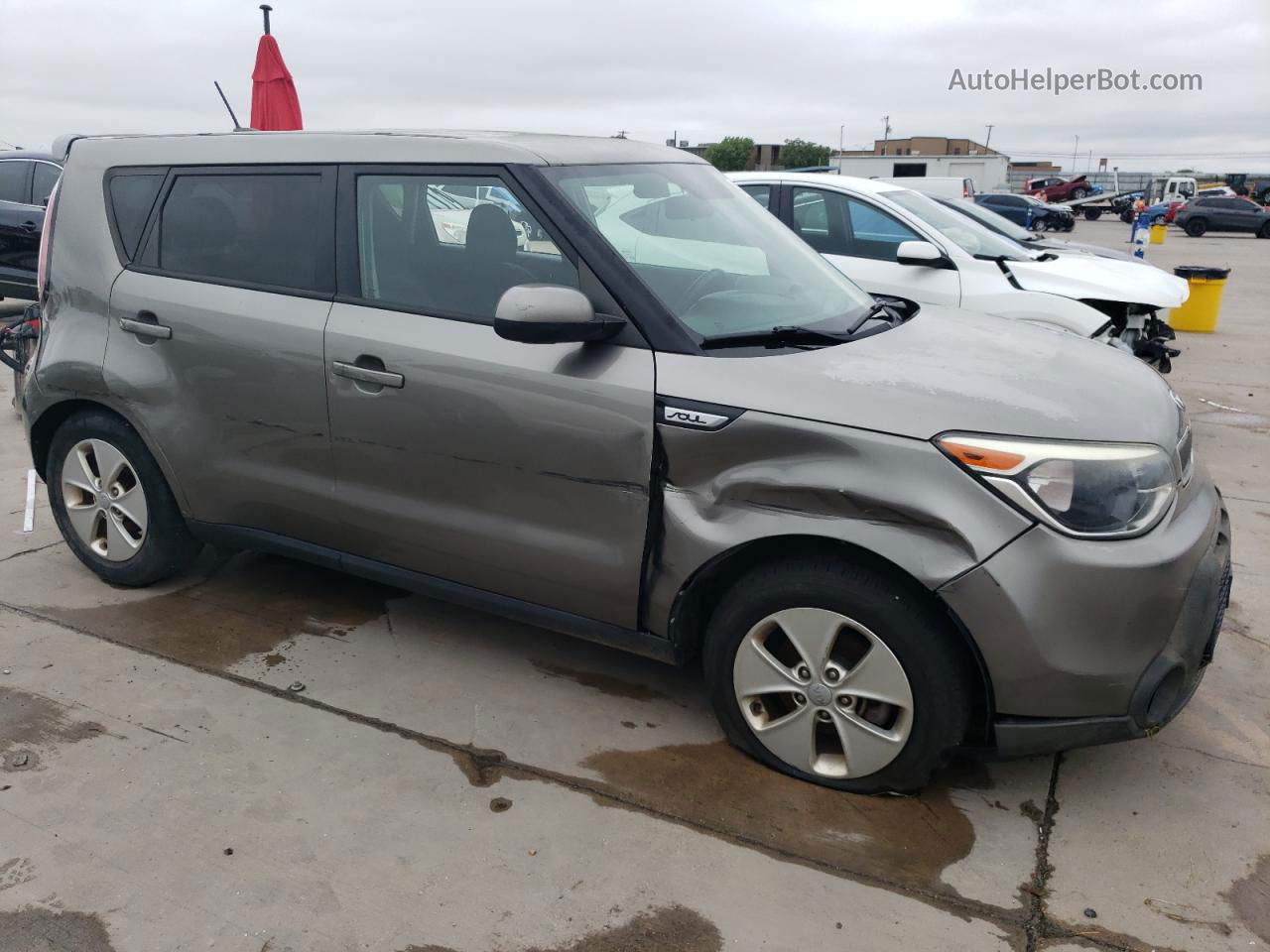 2016 Kia Soul  Серый vin: KNDJN2A28G7244675