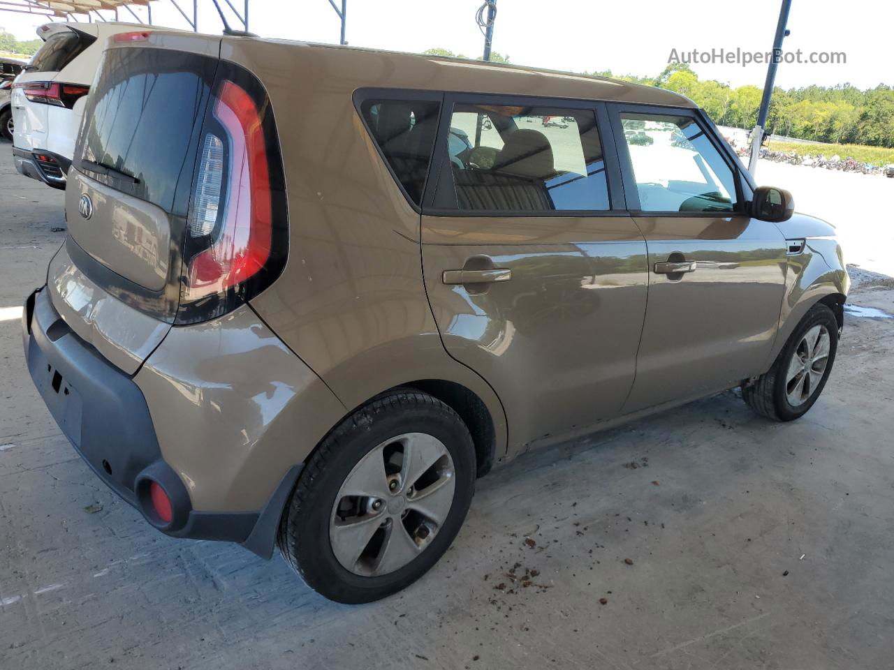 2016 Kia Soul  Brown vin: KNDJN2A28G7282228