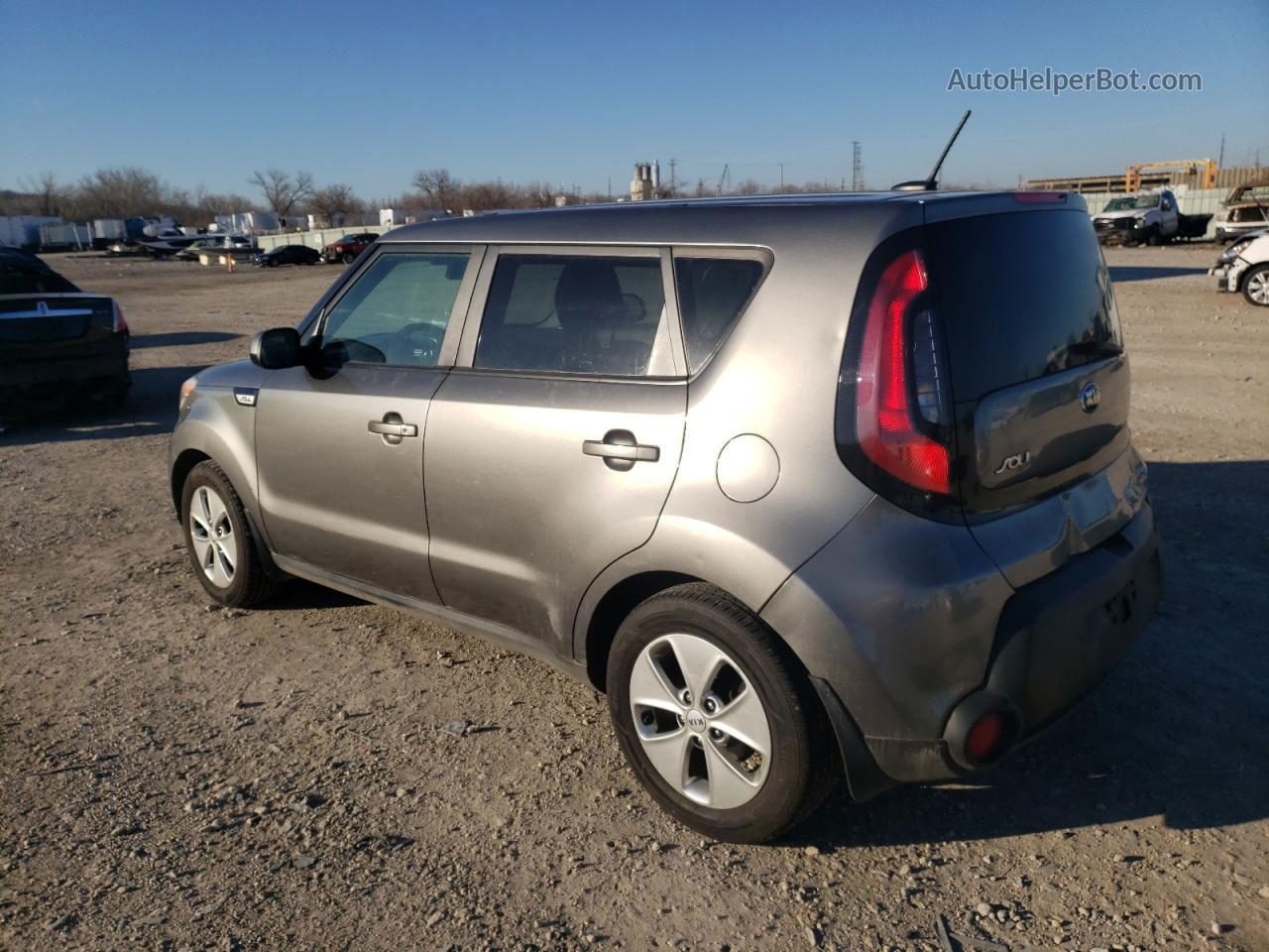 2016 Kia Soul  Gray vin: KNDJN2A28G7289048