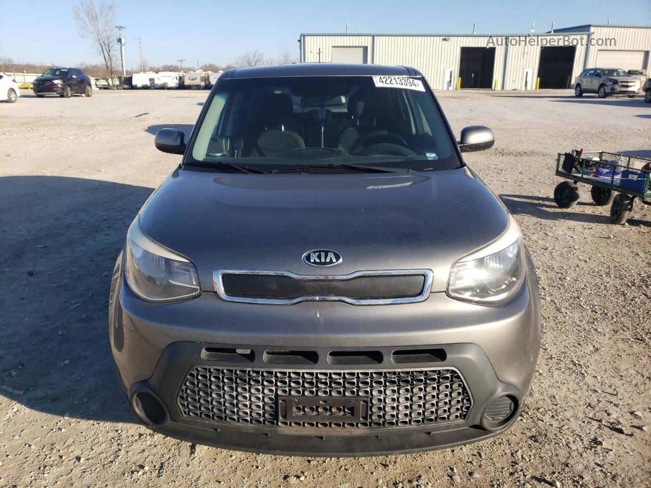 2016 Kia Soul  Серый vin: KNDJN2A28G7289048