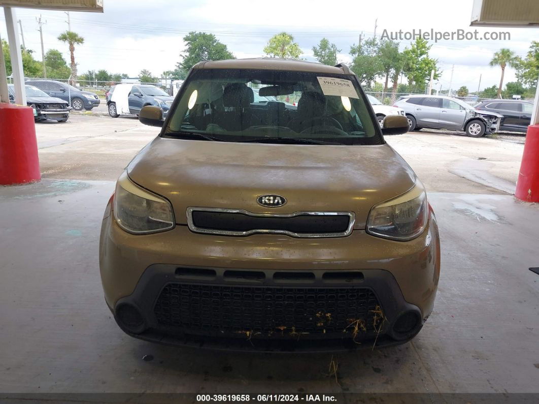 2016 Kia Soul   Brown vin: KNDJN2A28G7310058