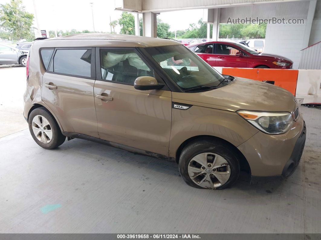 2016 Kia Soul   Brown vin: KNDJN2A28G7310058