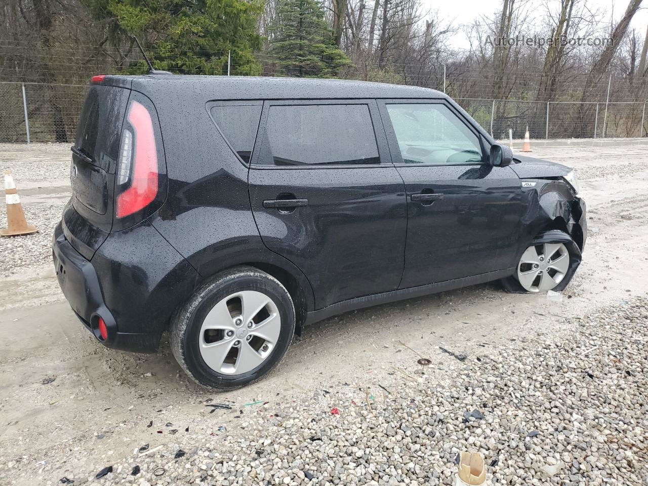 2016 Kia Soul  Черный vin: KNDJN2A28G7314966